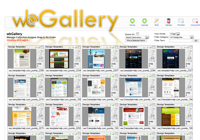 wbGallery Image Gallery Software for Joomla! | by Webuddha and Atlanta Web Design Company