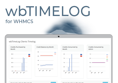 wbTimelog Time Billing and Retainer Software for WHMCS